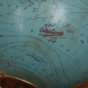 Globe terrestre lumineux TARIDE verre 1966