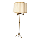 Lampadaire en bronze de style, second empire avec tête de lion
