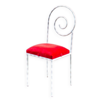 Sedia Suspiral di Luigi Serafini per Sawaya & Moroni, 1986