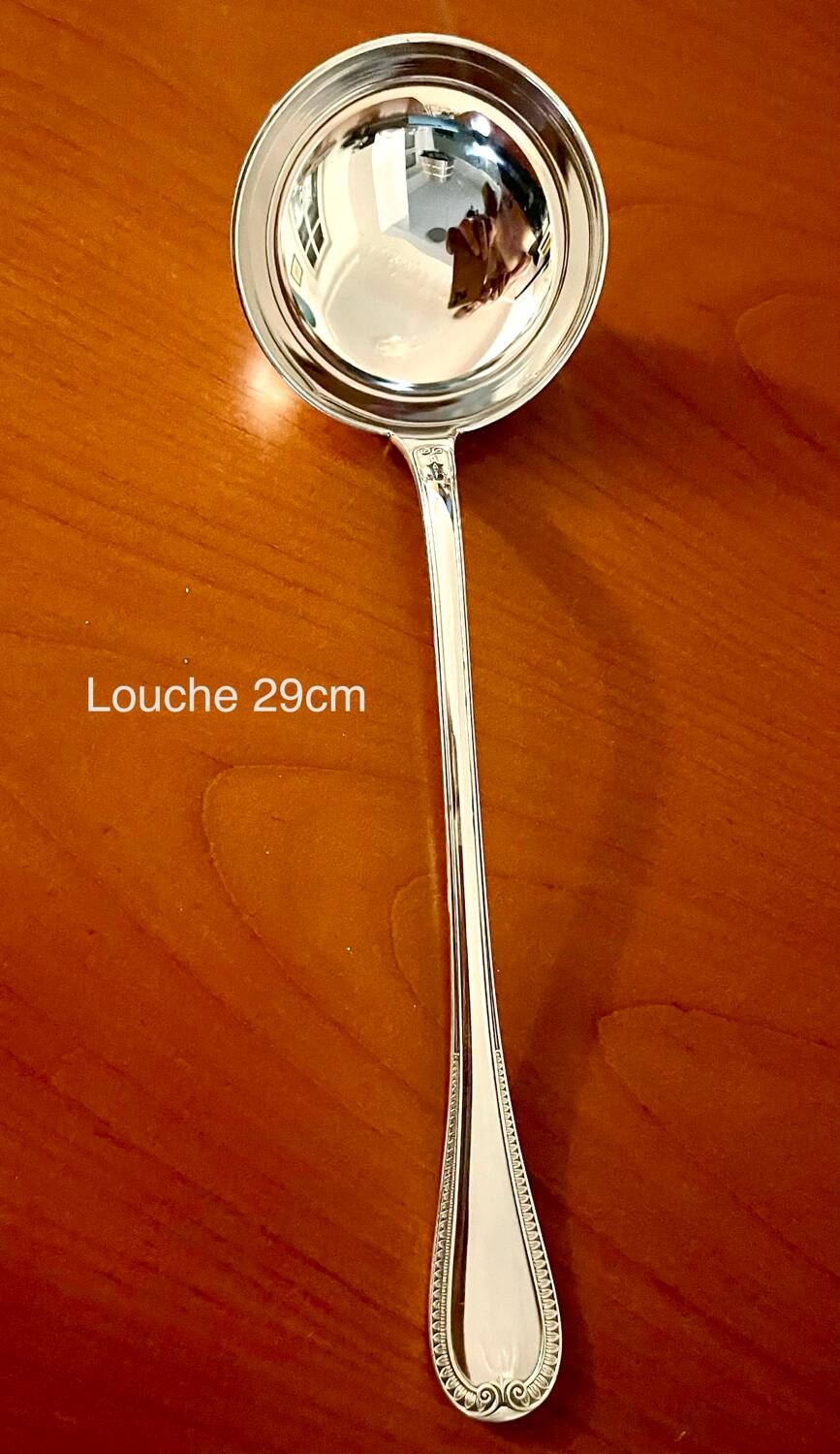 Christofle malmaison ,louche à potage ,couvert de service