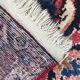 Large antique Persian carpet Bakhtiar handmade 210x327