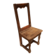 Chaise en bois du dix septième sciecle