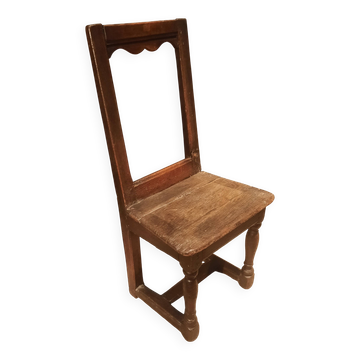 Seventeenth-century wooden chair
