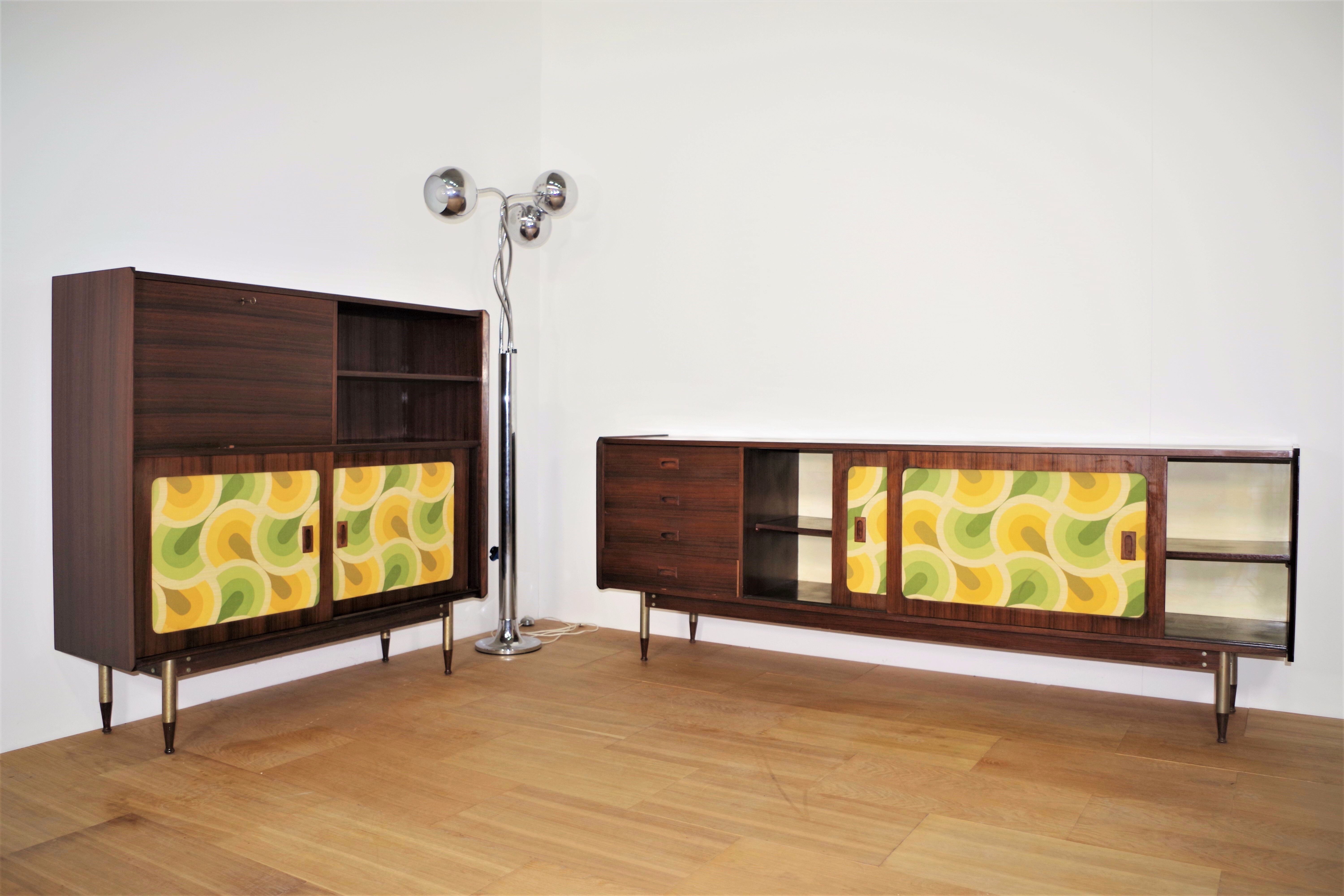 Sideboards in teak, 1960
