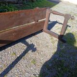 Pair of antique church pews