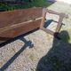 Pair of antique church pews