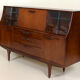 20Th century iced teak cocktail buffet
