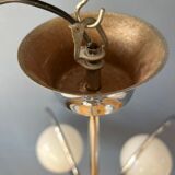Sputnik chandelier chrome space age