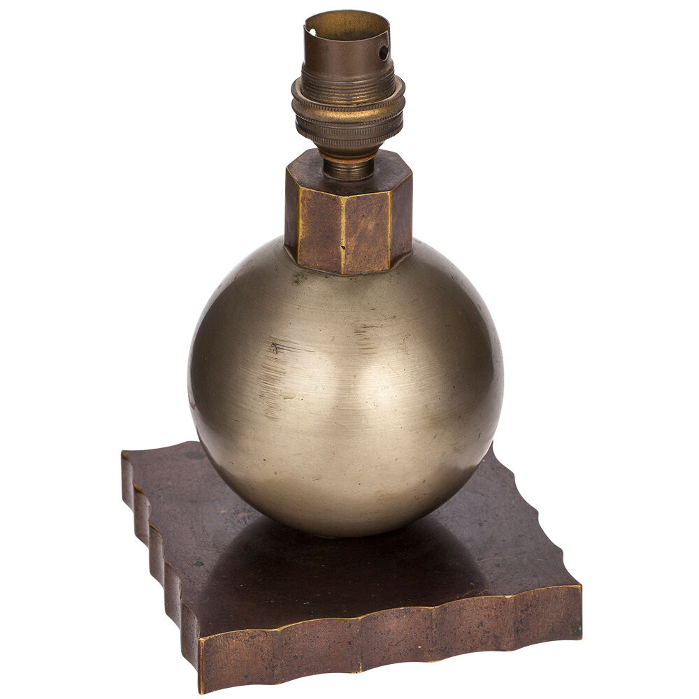 Pair of office lamps Edgar Brandt