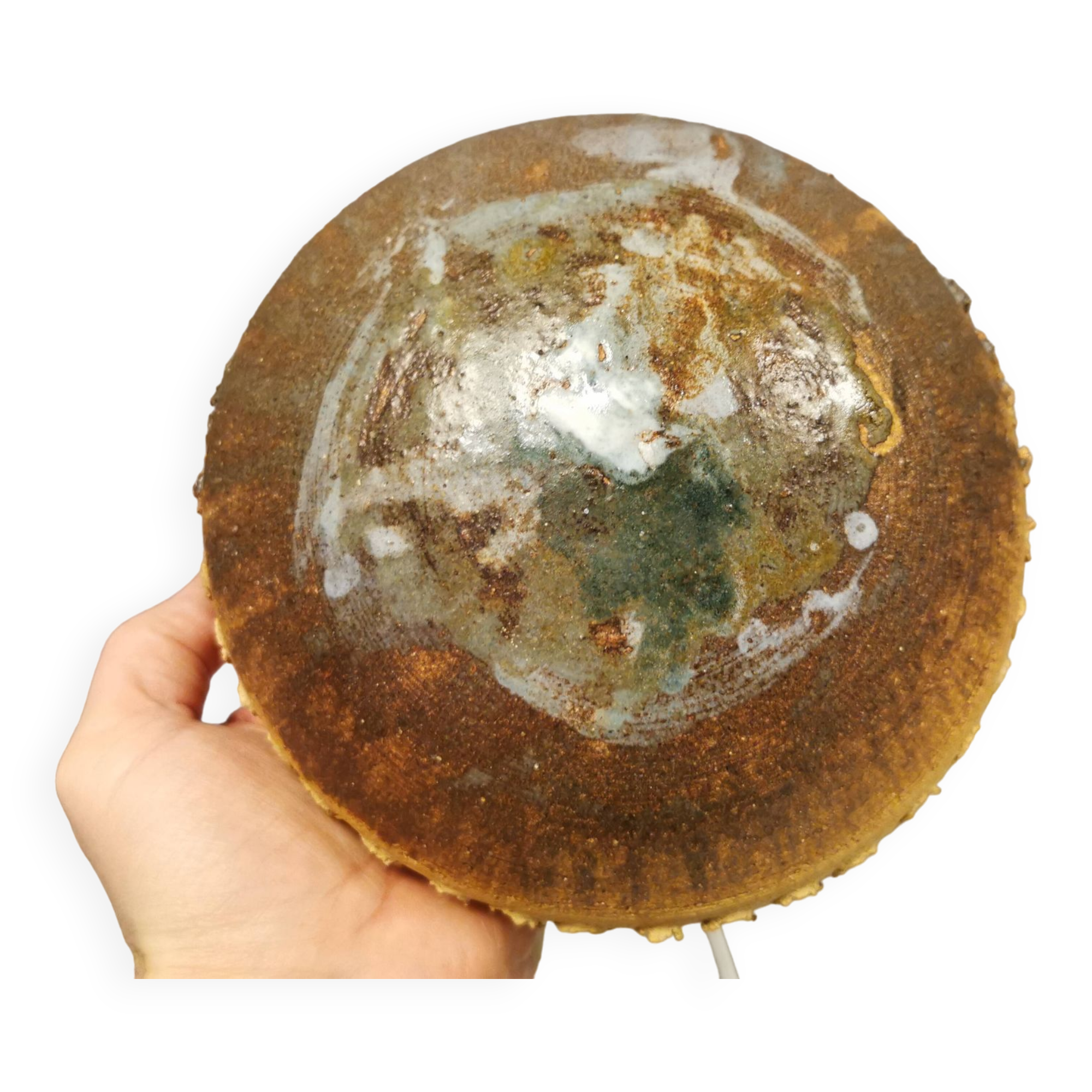 Small ceramic wall light, Danish and estimated from the 1970s.