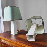 Pair of vintage Danish lamps 1980