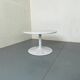Table basse ronde blanche par Artifort, années 1970