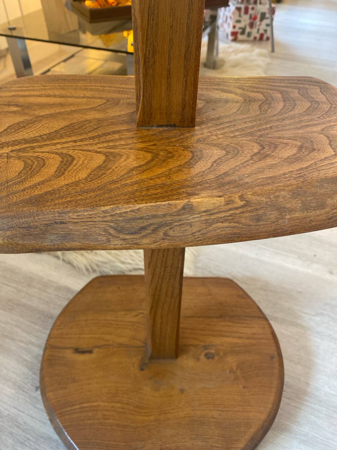 Brutalist floor lamp