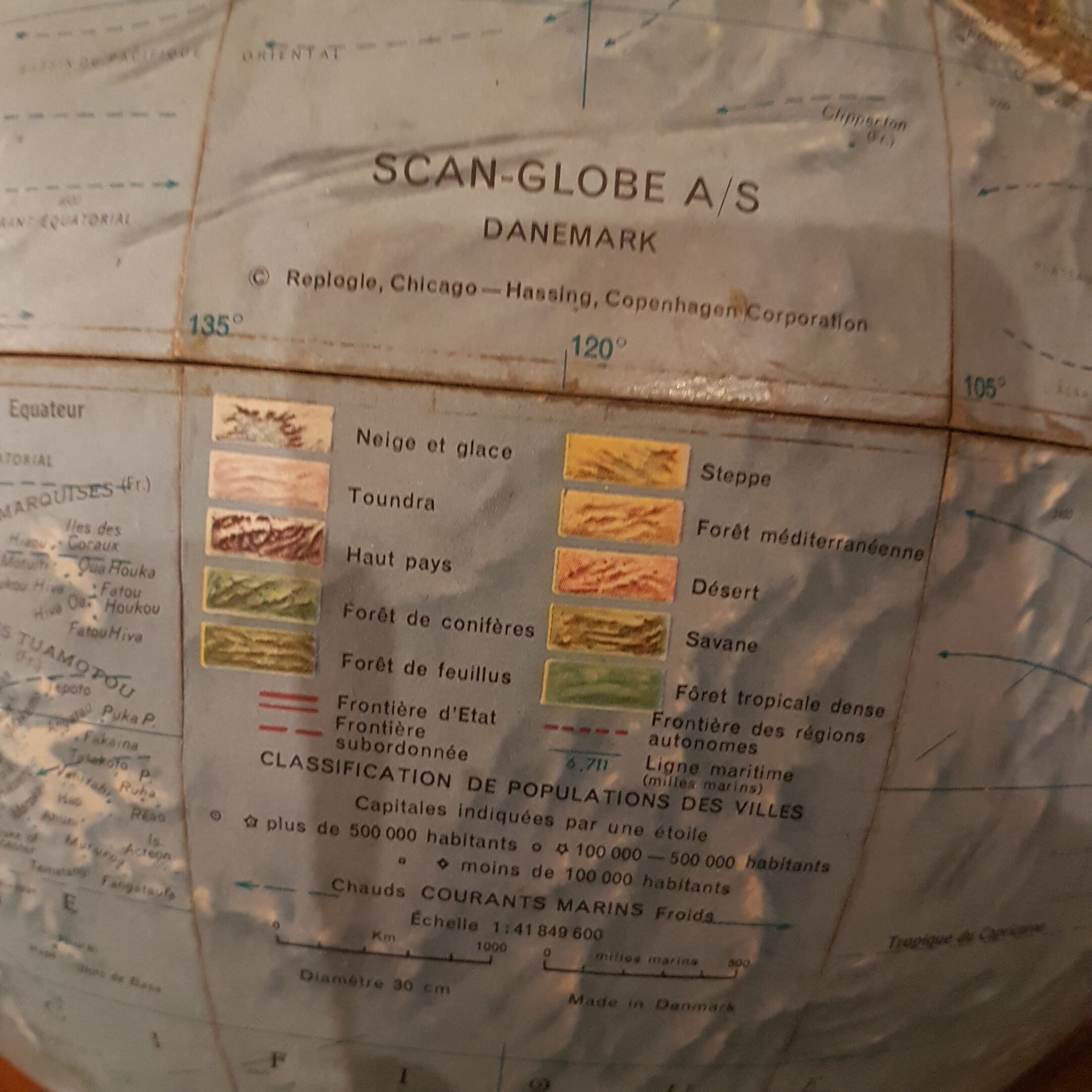 Globe vintage Denmark Scan-glob a/s