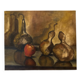 Oil on canvas still life