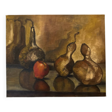 Oil on canvas still life