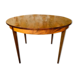 Extendable dining table with butterfly extensions in rosewood circa 60's
