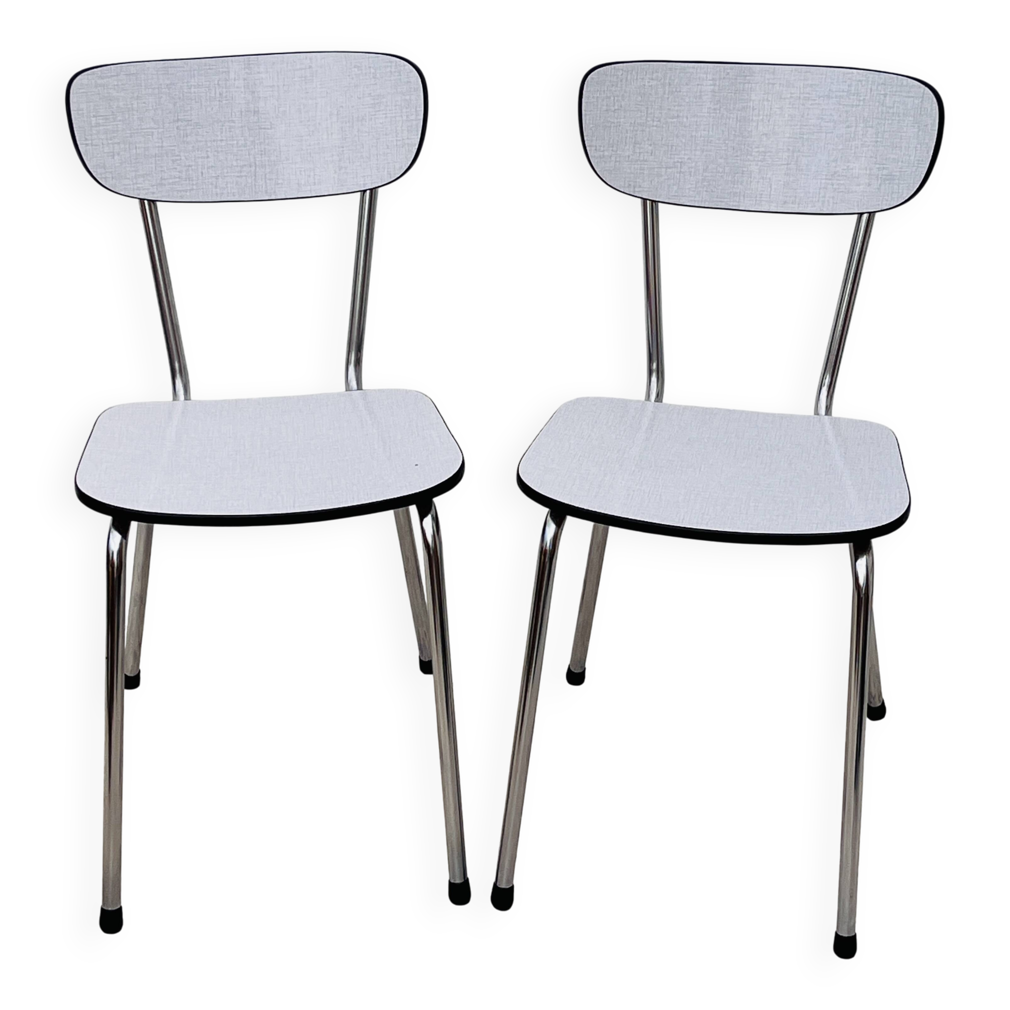 Two Formica chairs