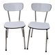 Two Formica chairs