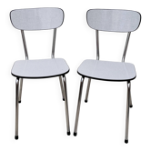 Two Formica chairs