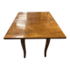 Lacquered oak table - rotating and foldable top