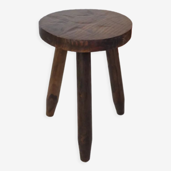 Tabouret sculpté