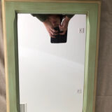 Wooden mirror