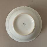 Antique ceramic salad bowl from the Gien factory