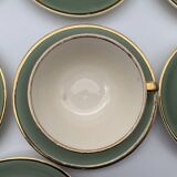 Service à thé et café Villeroy et Boch en porcelaine vert d’eau