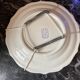 Set of 3 decorative earthenware plates stamped "Gien"