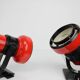 Set of Two Mid-Century Wall or Table Lamps by Elektrofem, Hungary, 1970s