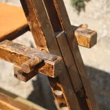 Small vintage wooden rocking horse – H60 x W53 cm