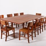 Large Danish Mid-Century Modern dining set from Illums Bolighus, 1960’s