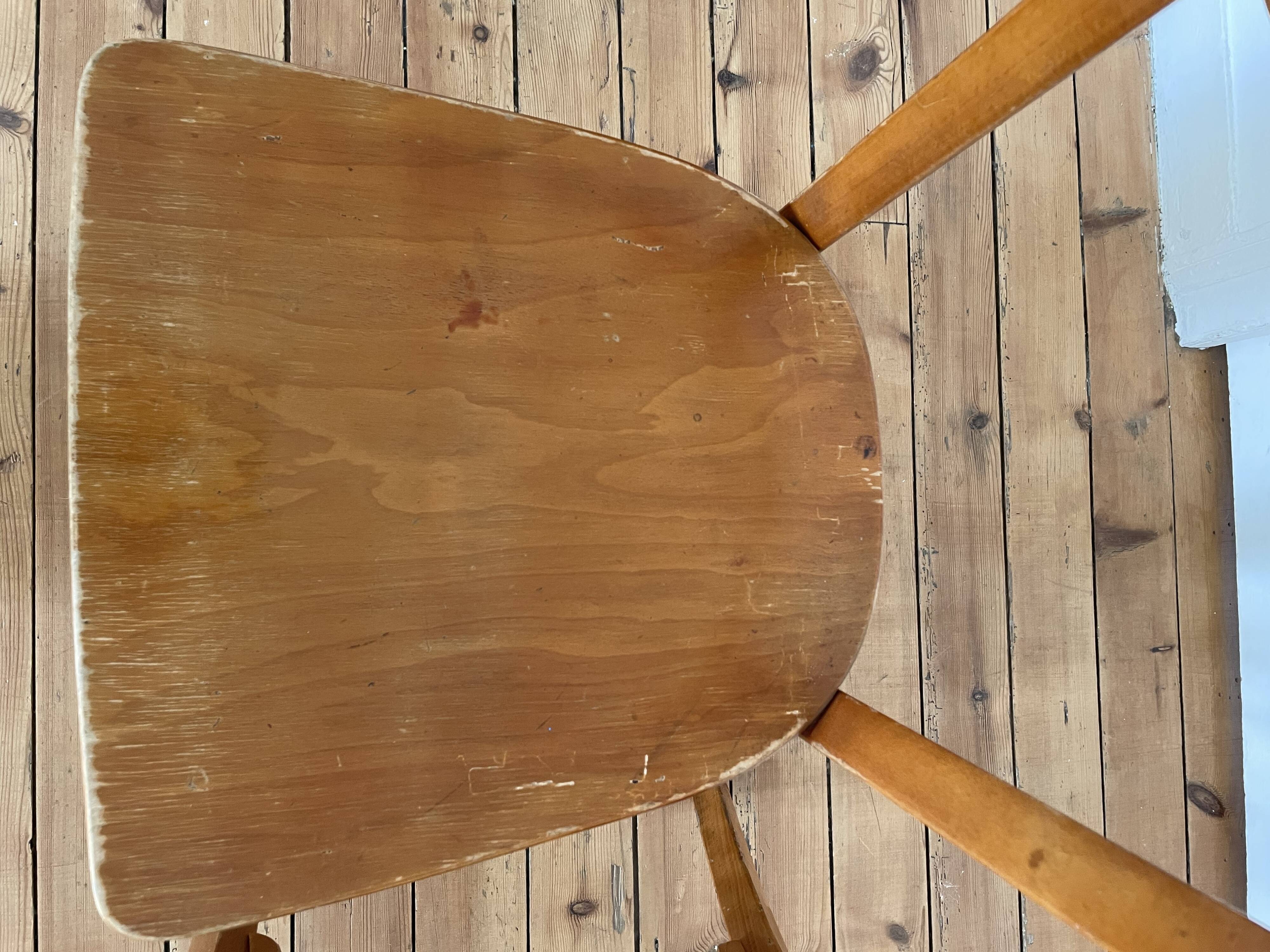 Pair of Baumann bistro chairs