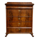 Secrétaire / scriban époque Bieidermeier en acajou flammé – XIXe siècle