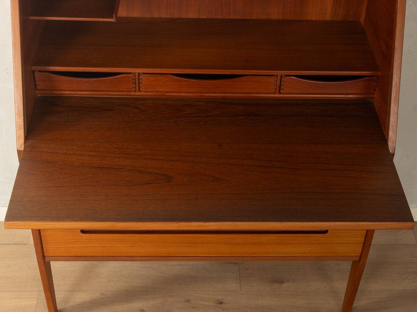 HJN Møbler secretary by Nils Jonsson (1960s, teak, restored)