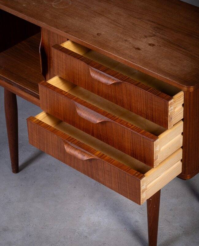 Teak commode attributed to Aksel Kjersgaard, Denmark, 1960s