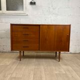 Scandinavian teak sideboard, 60s