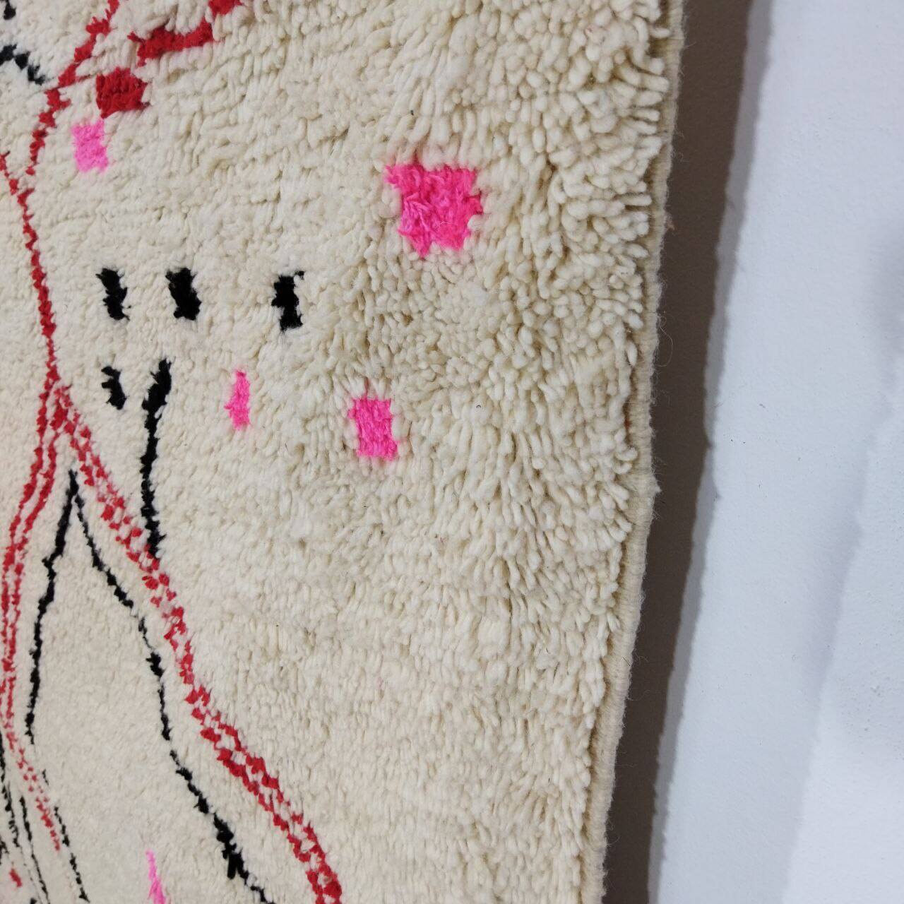 Handmade Moroccan Berber rug 310 X 194 CM