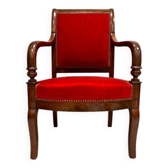 Restoration period armchair with cross