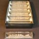 Set of 12 Art Deco Frosted Glass Knife Rests