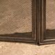 old brass foldable fire barrier