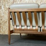 60s 70s sofa 3 seater couch seating set Danish Modern Design Denmark 60s 70s
