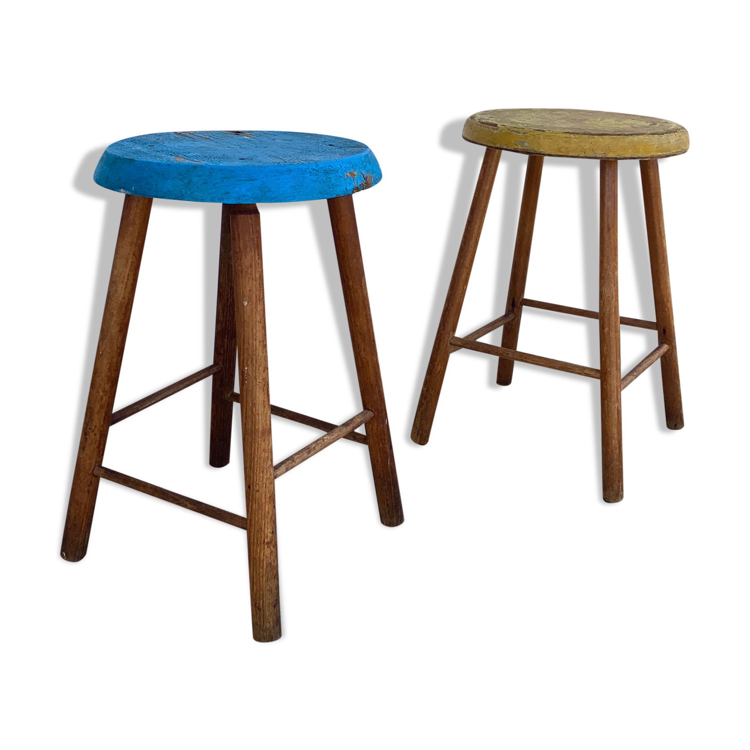 Tabourets vintage pour enfants