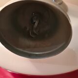 Pendant lamp 1960 to 70 in opaline 2 colors, 30x40