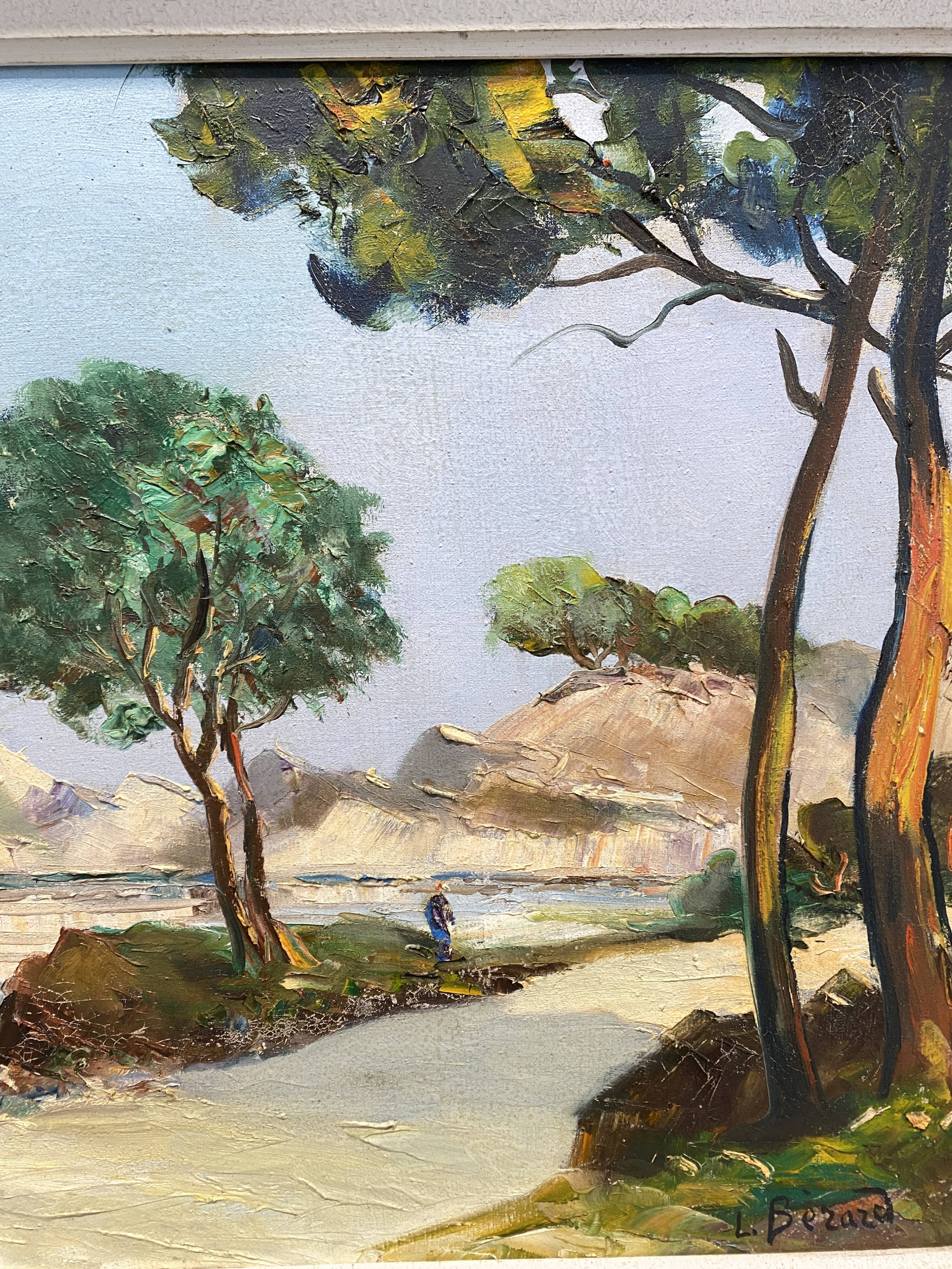 Seaside signed Berard