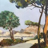 Seaside signed Berard