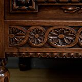 Walnut chest of drawers, Louis XVI style – Mid-20th century
