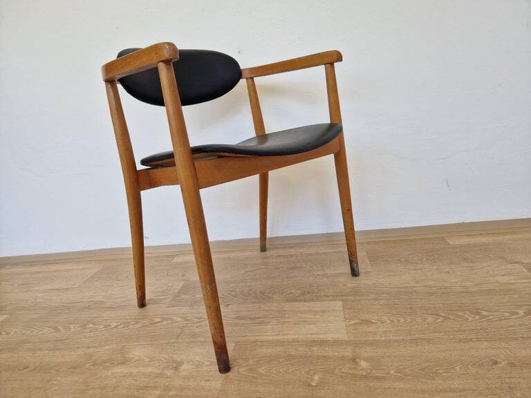 Midcentury Chair TON designed by Antonin Suman, Scandinavian Style, 1960s