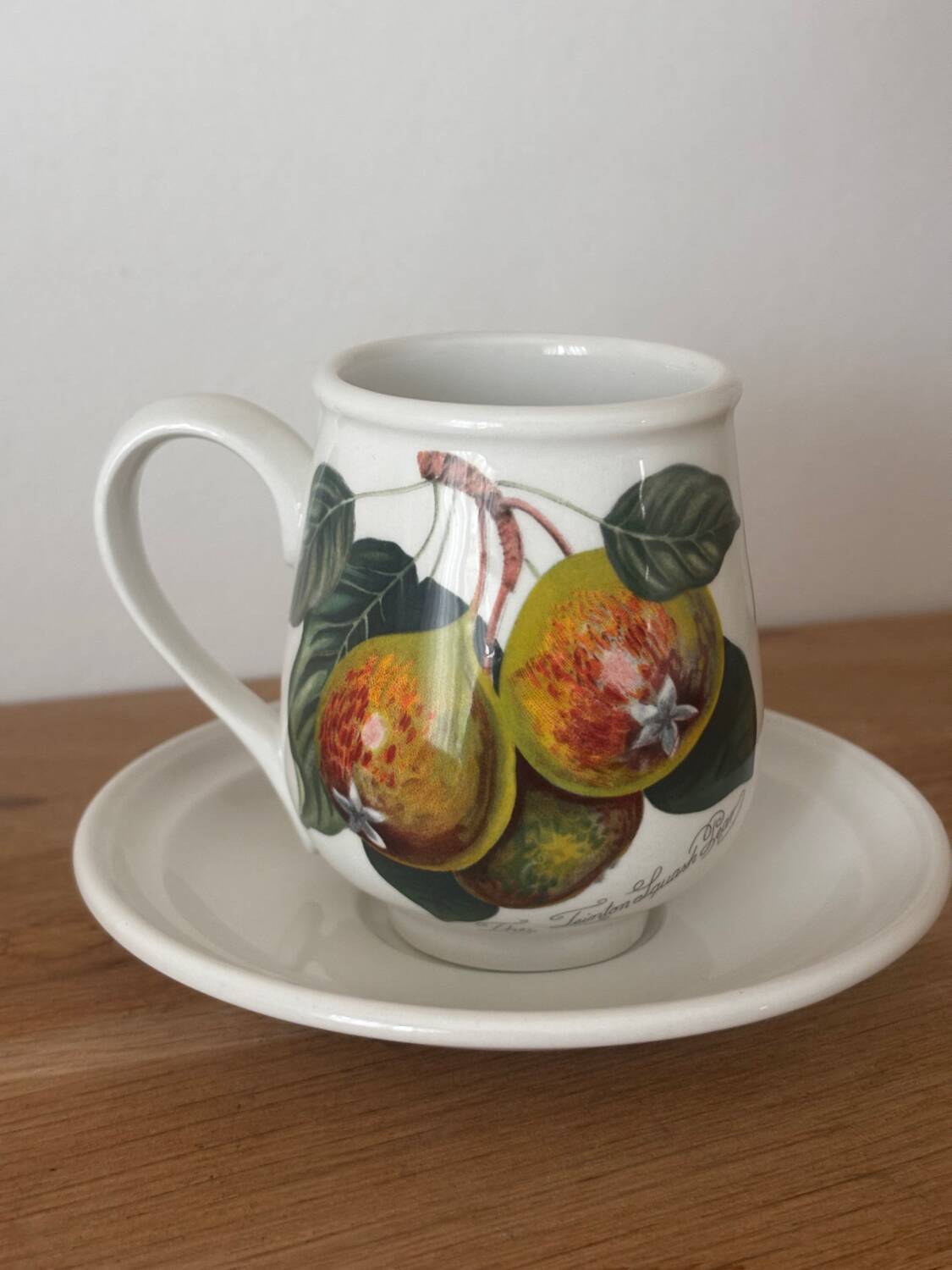 Ensemble de 3 tasses et soucoupes Portmeirion Pomona